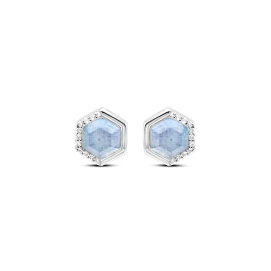 Chloe + Lois Stardust Healing Stone Studs