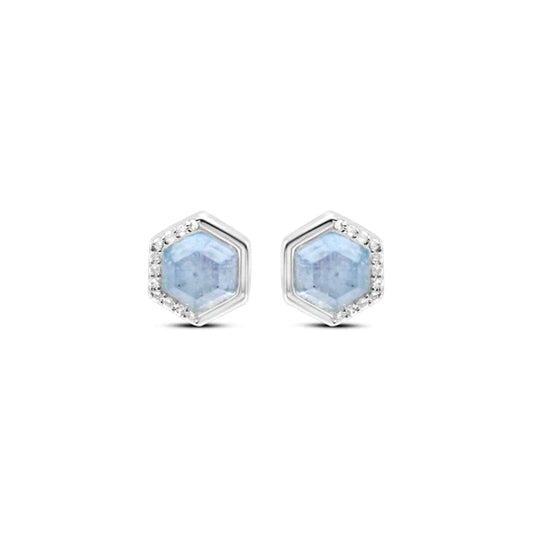 Chloe + Lois Stardust Healing Stone Studs