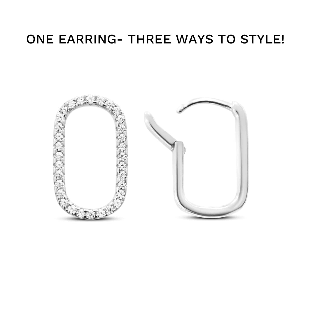 Luxe Link Hoops