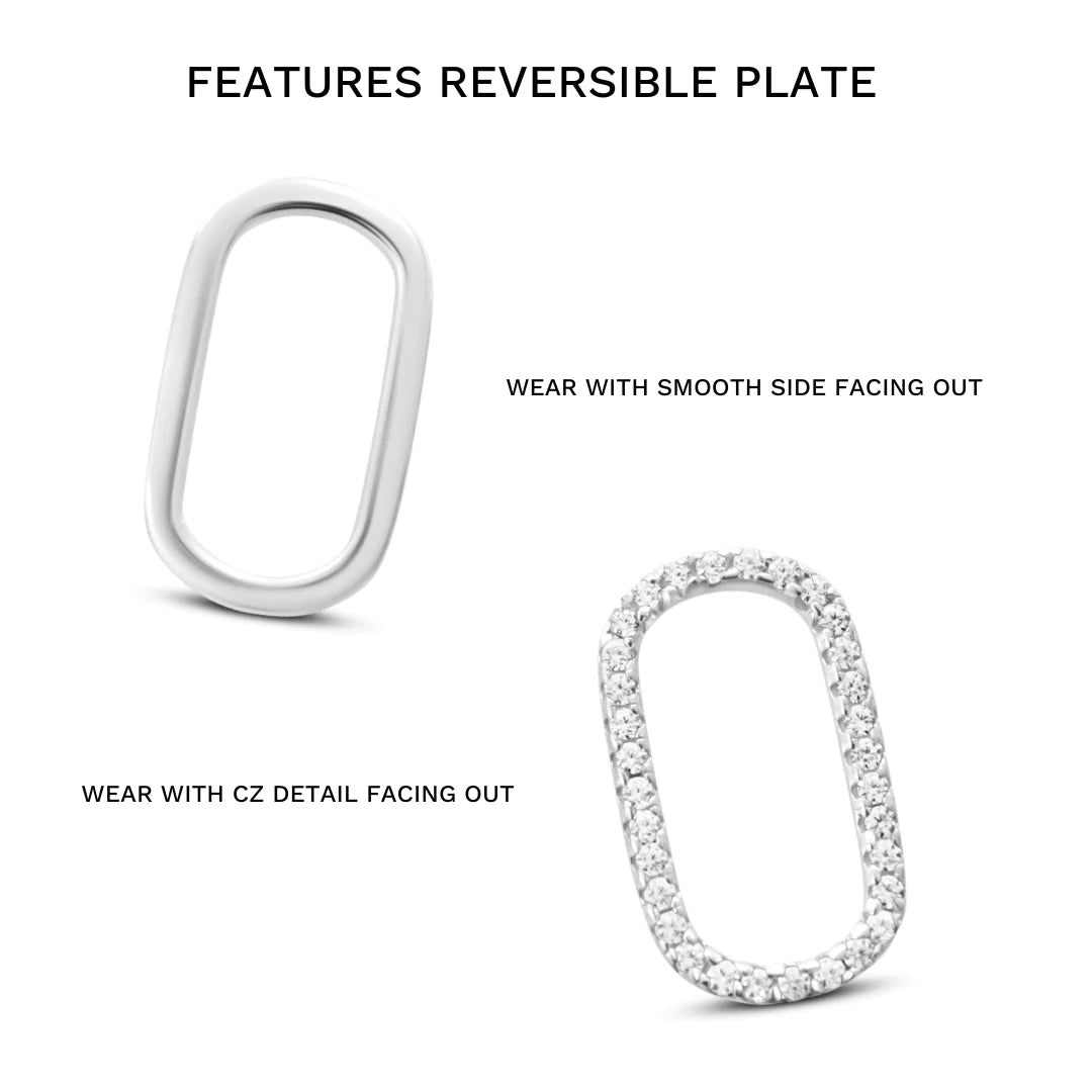 Luxe Link Hoops