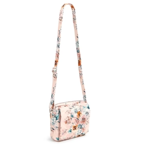 Vera Bradley Medium Hipster Crossbody - Peach Blossom Bouquet
