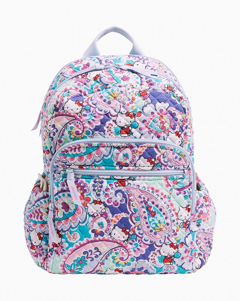 Vera Bradley Hello Kitty Bows Campus Backpack
