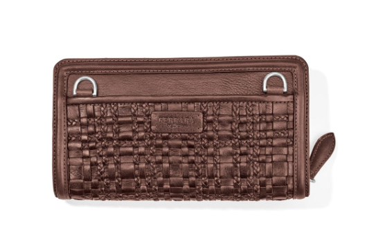 Brighton Ferrara Montecito Zip Wallet - Whisky