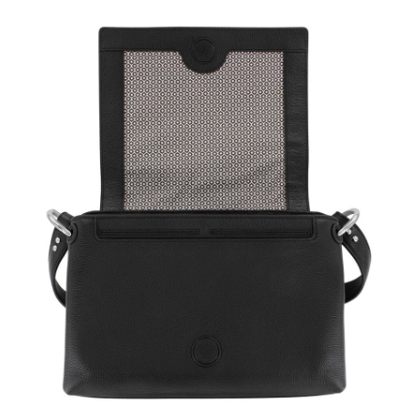 Brighton Jazz Medium Flap Bag - Black