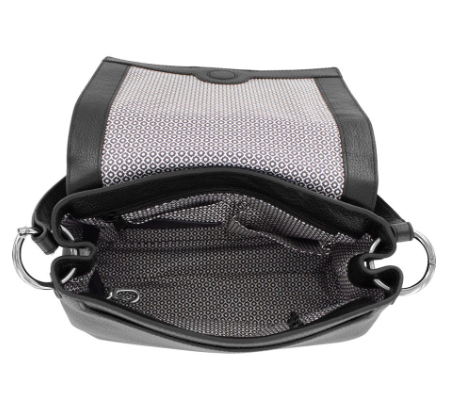 Brighton Jazz Medium Flap Bag - Black