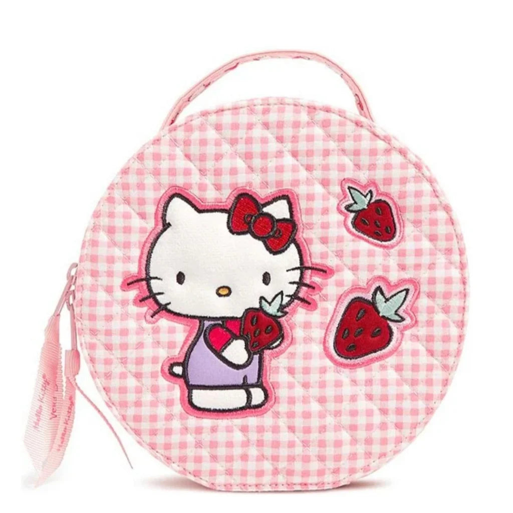 Vera Bradley Hello Kitty Gingham Cosmetic
