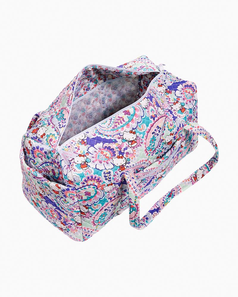 Vera Bradley Large Travel Duffle Hello Kitty Bows