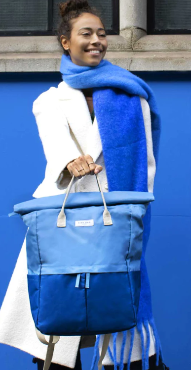 Kind Bag Hackney Backpack - Large Blue/Navy