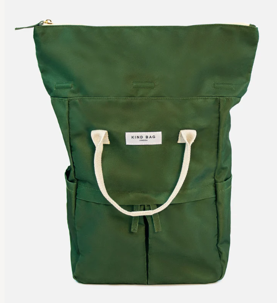 Kind Bag Hackney Backpack - Medium Khaki Green