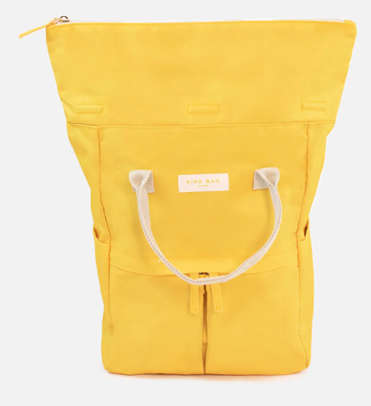 Kind Bag Hackney Backpack - Medium Tuscan Sun Yellow