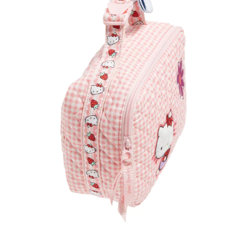 Vera Bradley Pink Hello Kitty® Lay Flat Lunch Box