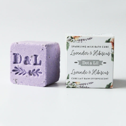 Dot & Lil Sparkling Milk Bath Cube