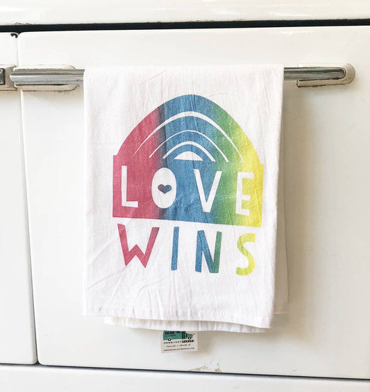 Moonlight Makers Love Wins Dish Towel