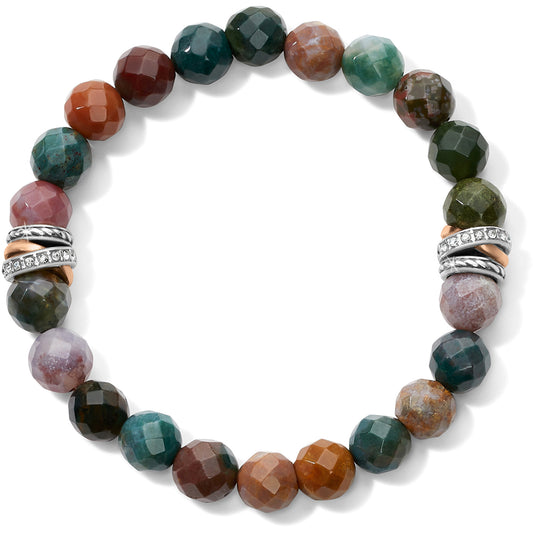 Brighton Neptune's Rings Jasper Stretch Bracelet