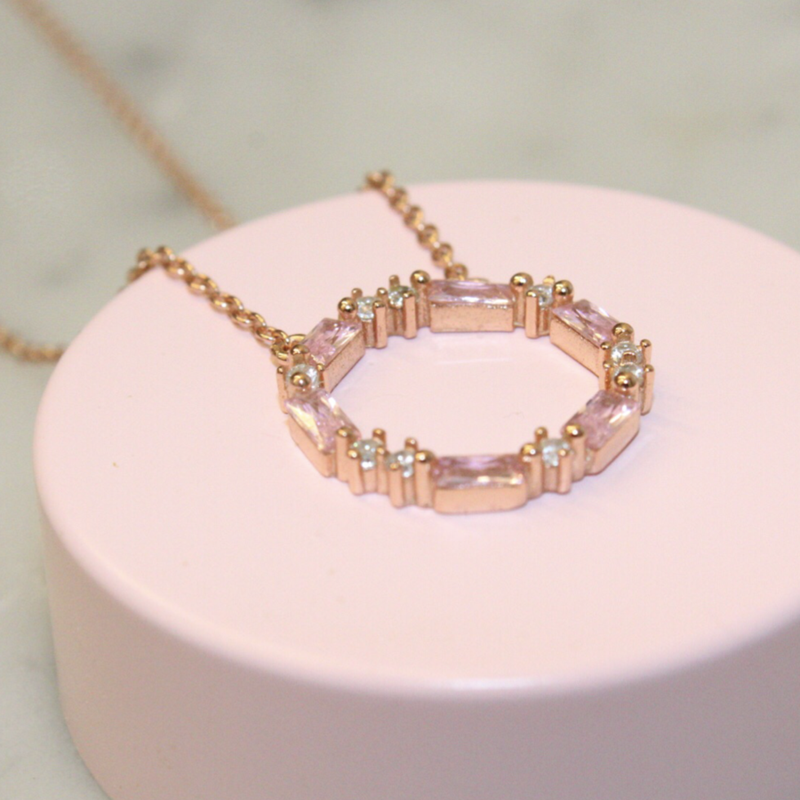 Rose Gold "Blush Infinity" Necklace - Jewelry - SierraLily