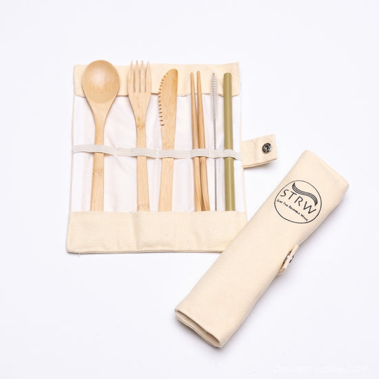 STRW Co. Reusable Bamboo Cutlery