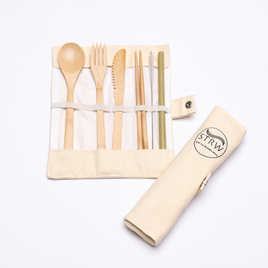 STRW Co. Reusable Bamboo Cutlery