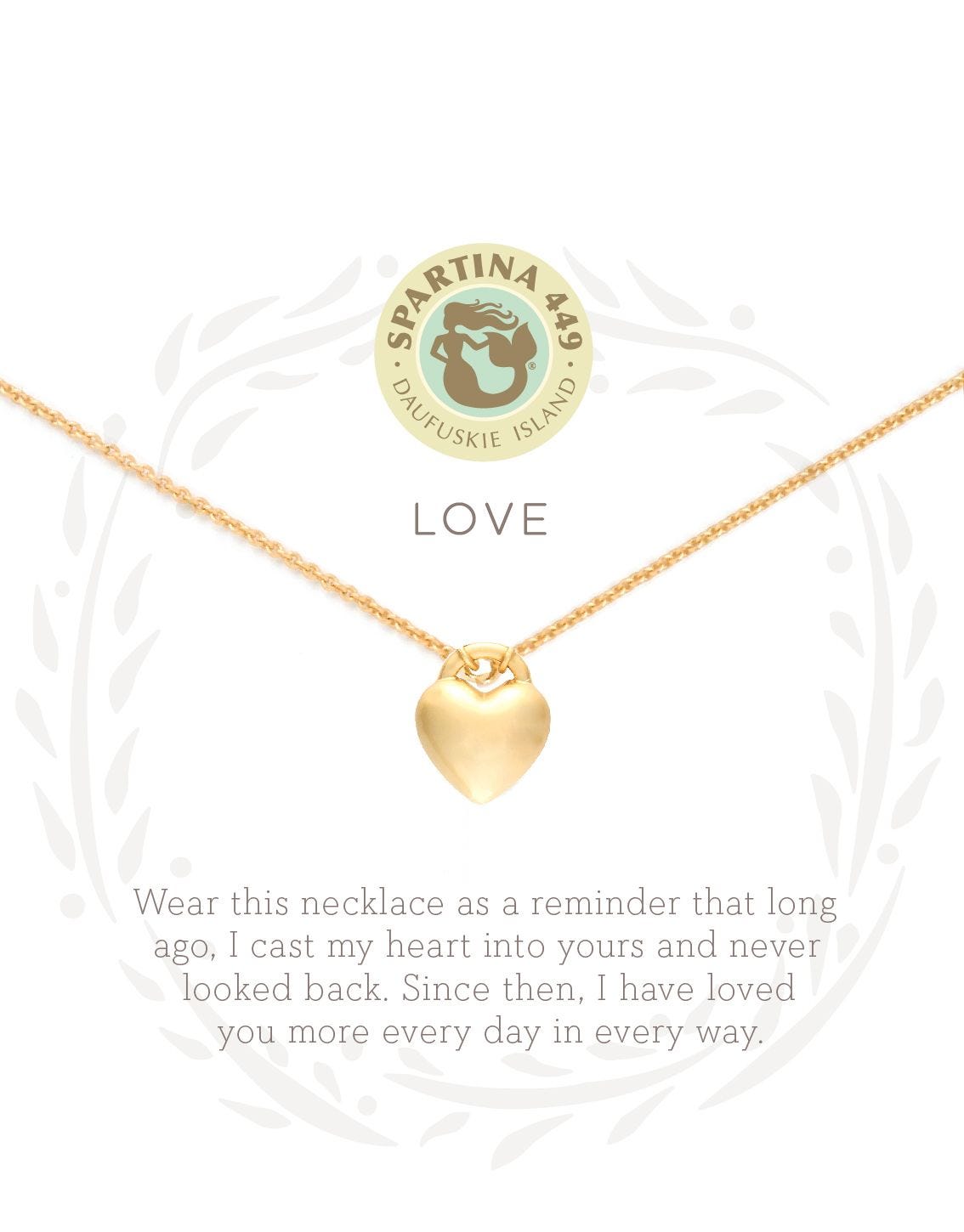 Love Heart Gold Necklace - Jewelry - SierraLily