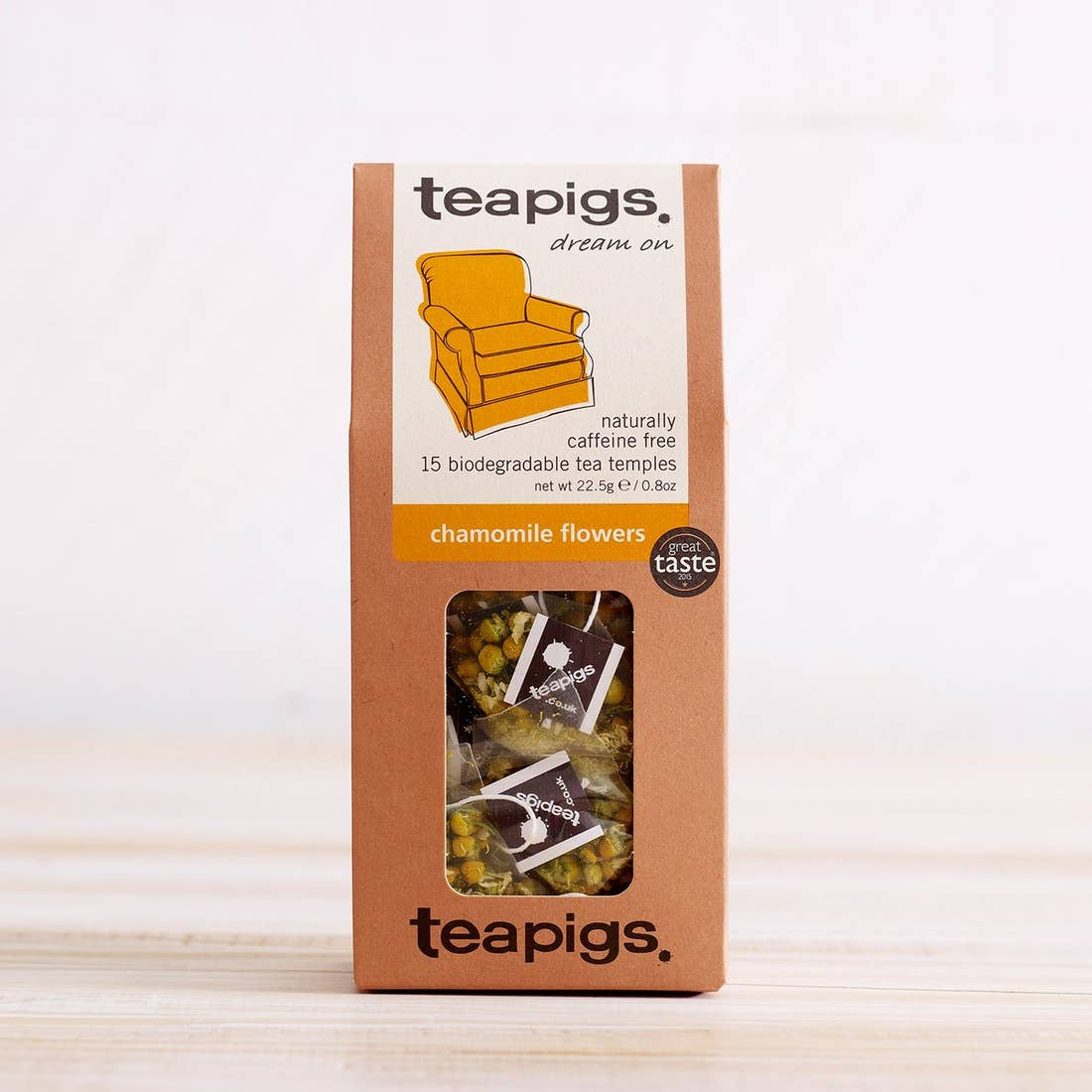 Teapigs Chamomile Flowers Tea- 15 temples