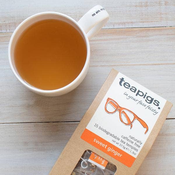 Teapigs Sweet Ginger Tea - 15 Temples