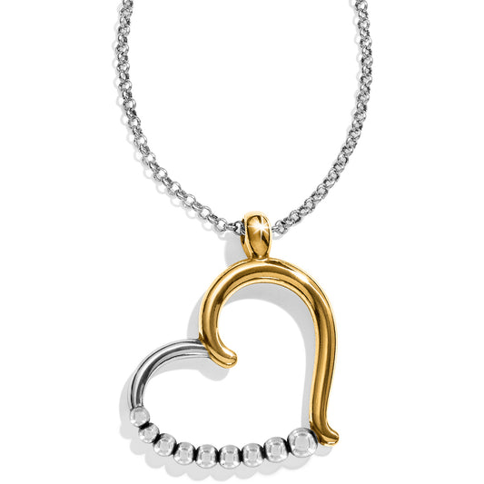 Brighton Sparkle Heart Convertible Necklace