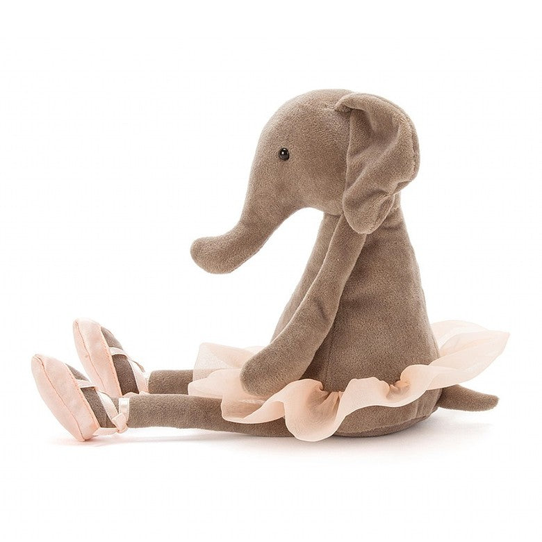 Jellycat Dancing Darcey Elephant-13”