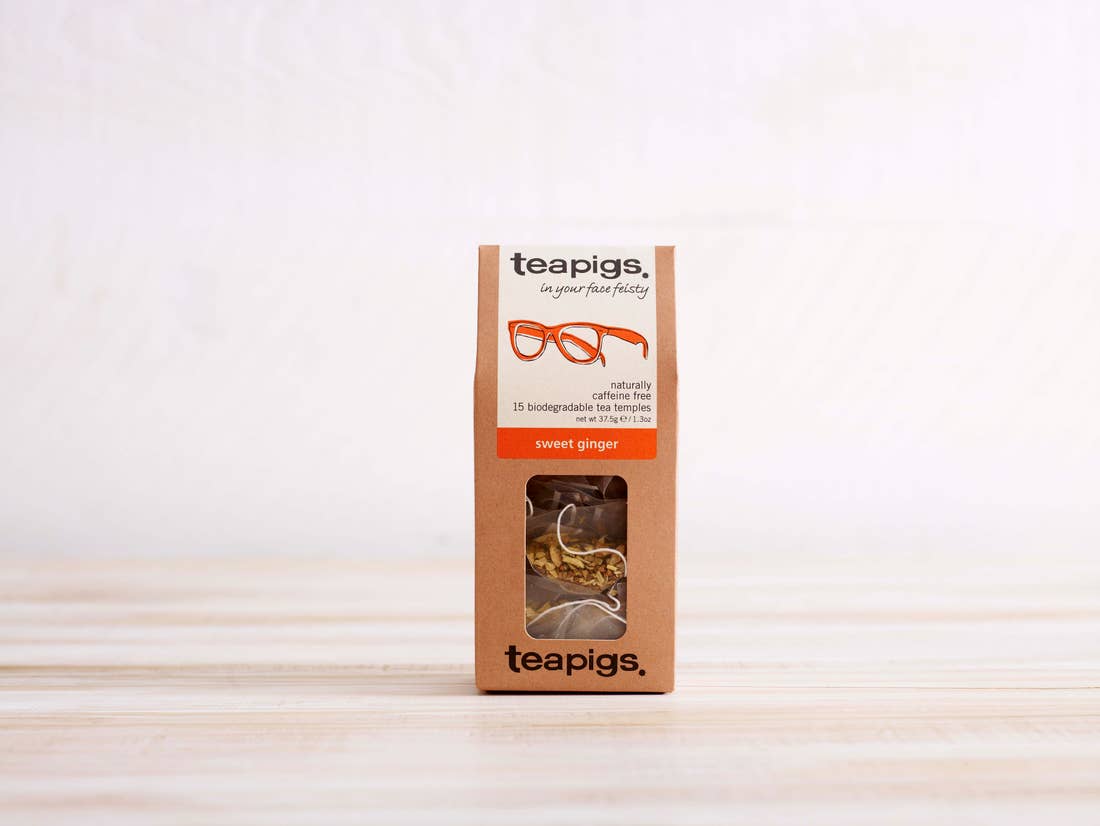 Teapigs Sweet Ginger Tea - 15 Temples