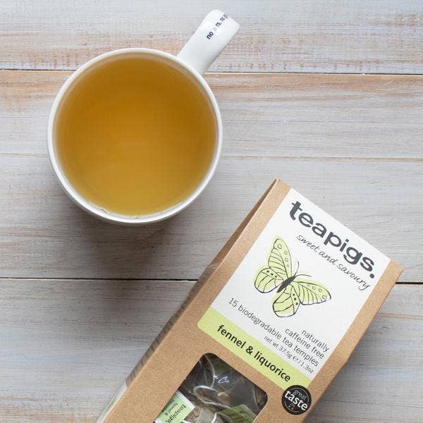 Teapigs Fennel & Liquorice Tea - 15 Temples