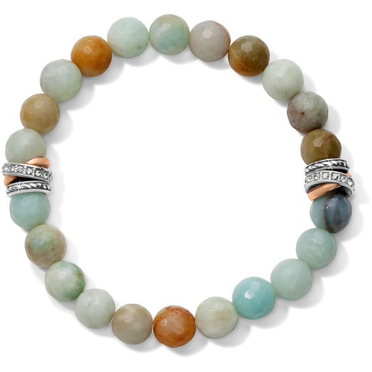 Brighton Neptune's Rings Amazonite Stretch Bracelet