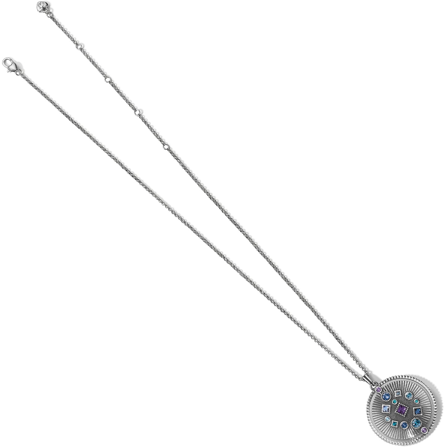 Brighton Halo Rays Round Pendant Necklace