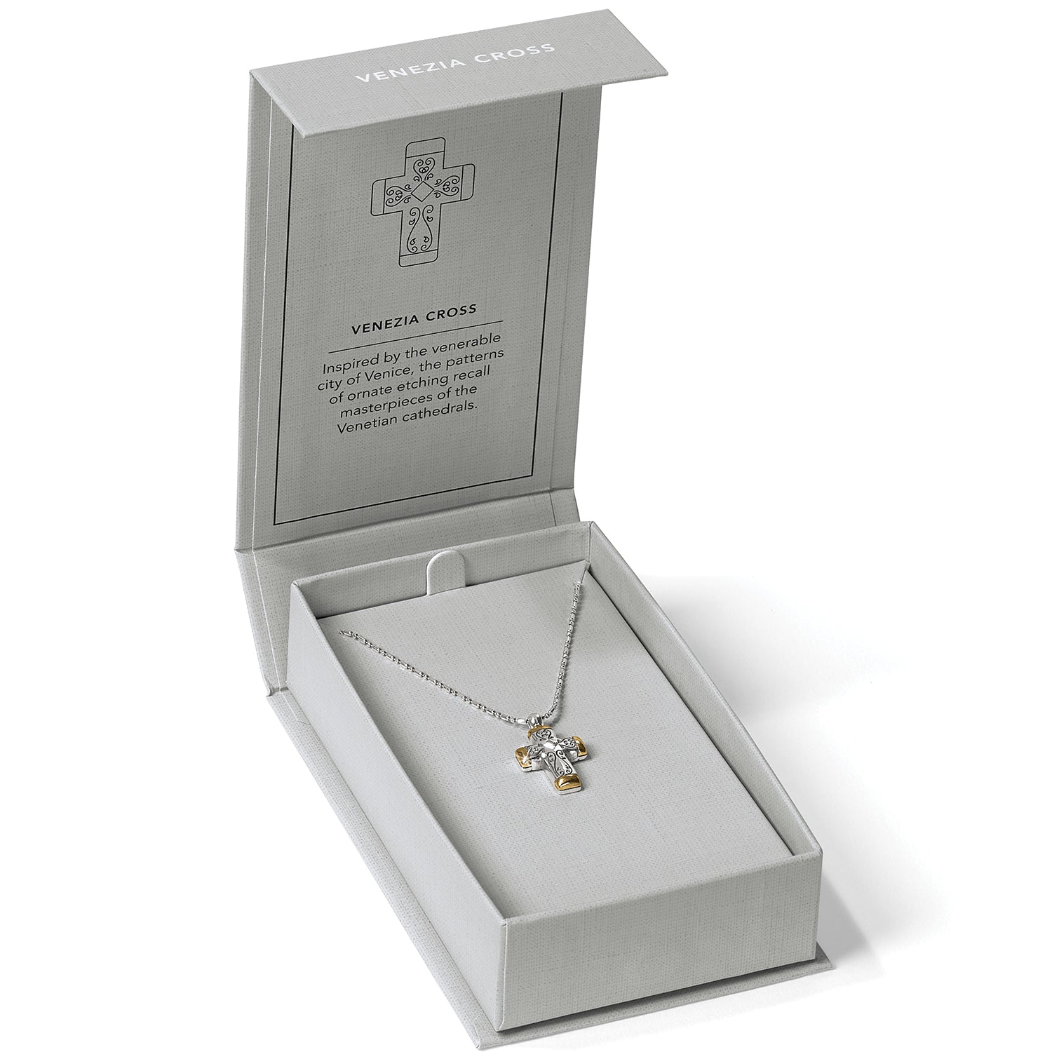Venezia Petite Cross Necklace - Jewelry - SierraLily