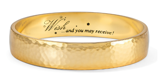 Brighton Versailles Apollo Bangle Bracelet in Brushed Gold