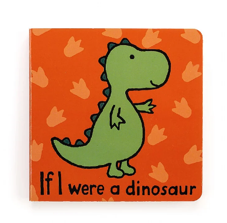 Jellycat If I Were a Dinosaur Book