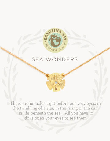 Spartina Sea La Vie Sea Wonders Necklace Gold