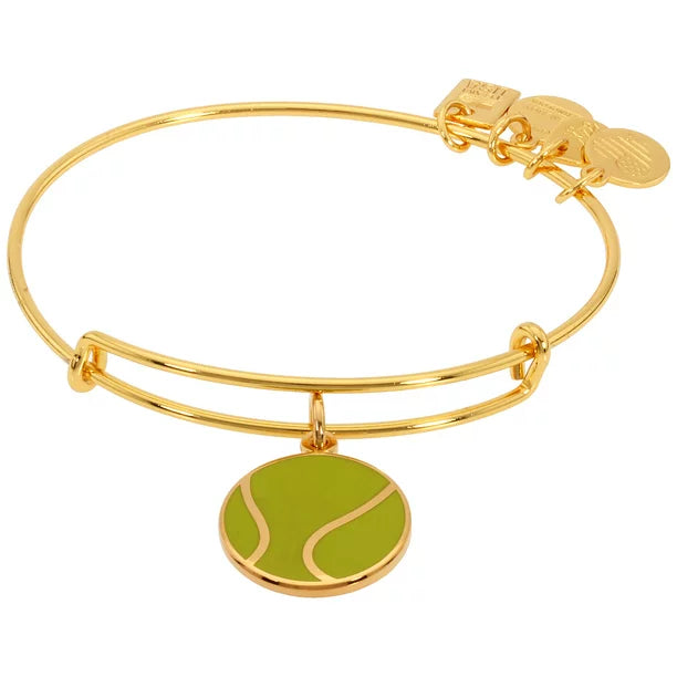 Alex and Ani Tennis Ball Bracelet Gold