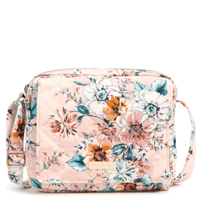 Vera Bradley Medium Hipster Crossbody - Peach Blossom Bouquet