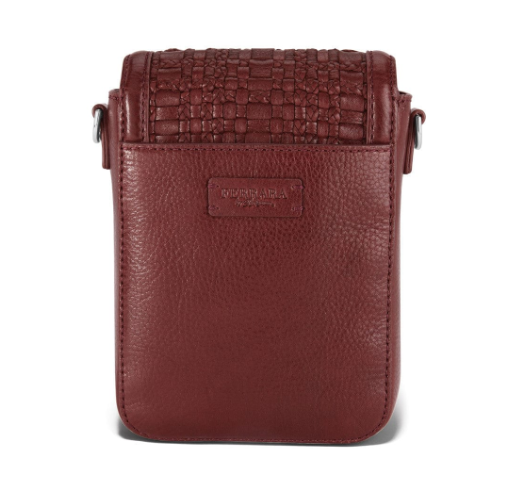 Brighton Ilia Flap Mini Crossbody Bag - Garnet