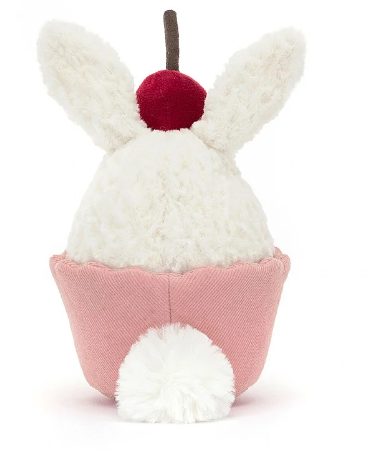 Jellycat Dainty Dessert Bunny Cupcake