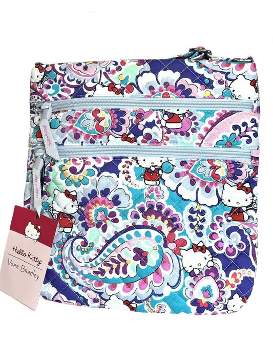 Vera Bradley Hello Kitty Triple Zip Hipster