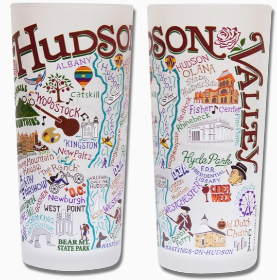 Catstudio Hudson Valley Frosted Drinking Glass Set