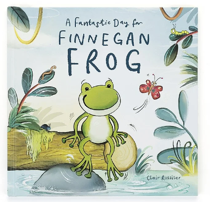 Jellycat A Fantastic Day for Finnegan Frog Book