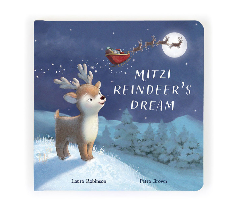 Jellycat Mitzi Reindeer's Dream Book