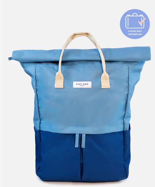 Kind Bag Hackney Backpack - Large Blue/Navy
