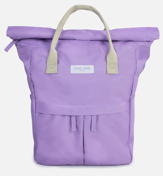 Kind Bag Hackney Backpack - Medium Lavender