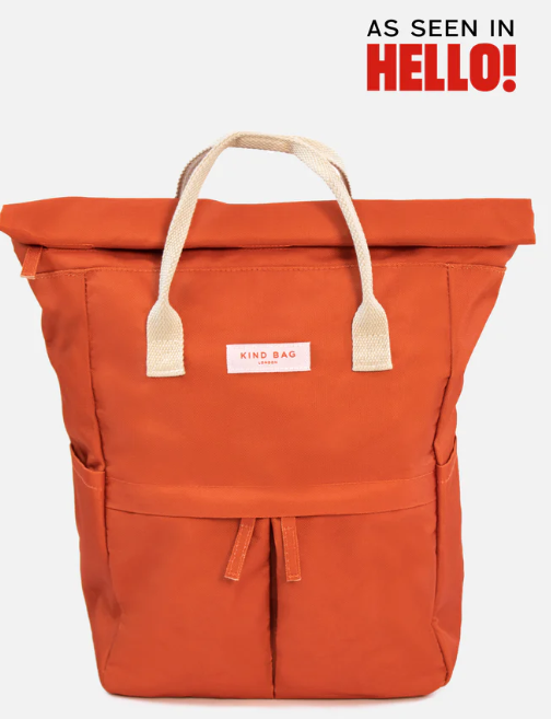 Kind Bag Hackney Backpack - Medium Burnt Orange – SierraLily