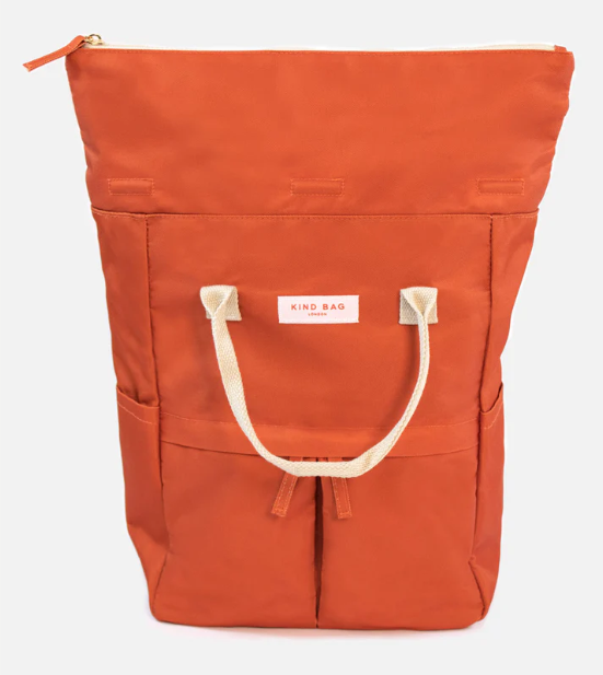 Kind Bag Hackney Backpack - Medium Burnt Orange