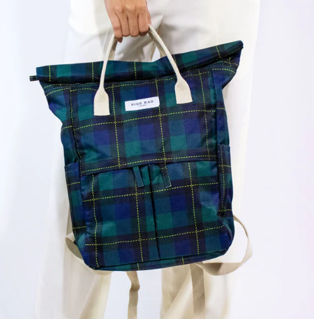 Kind Bag Hackney Backpack - Medium Tartan