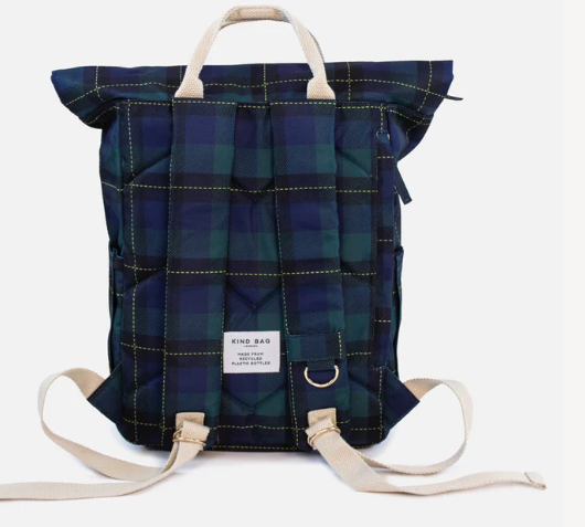 Kind Bag Hackney Backpack - Medium Tartan