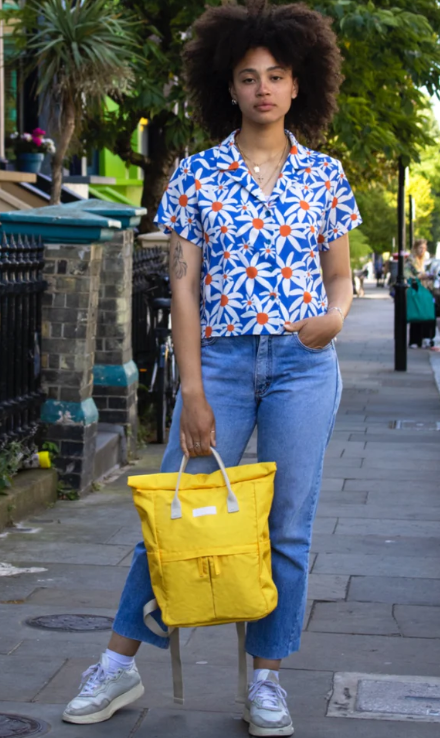 Kind Bag Hackney Backpack - Medium Tuscan Sun Yellow