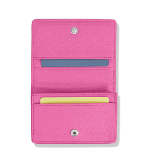 Brighton Fashionista Deeply in Love Card Case - Bubble Gum Pink